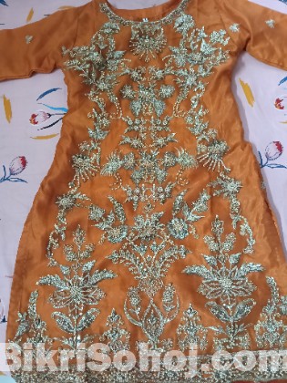 Pakistani gharara dress